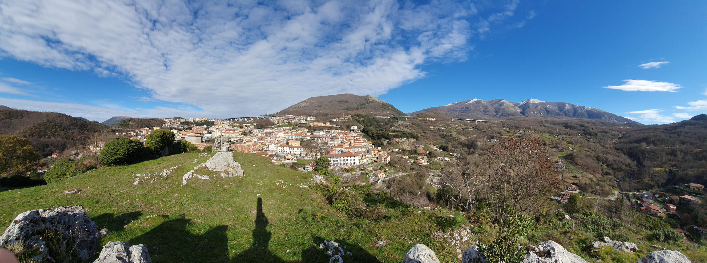 Lagonegro from the castle